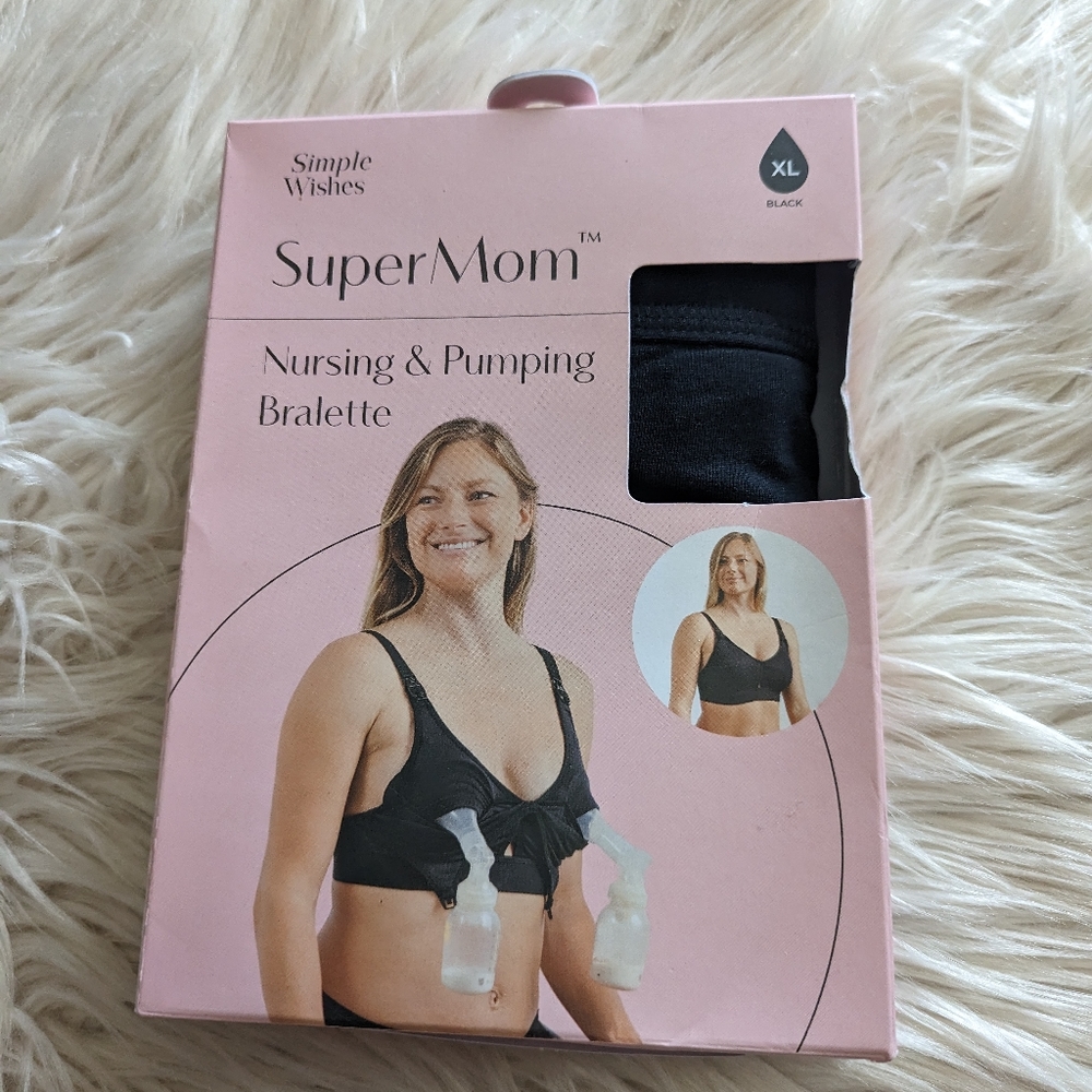 Simple Wishes Super Mom Nursing & Pumping Bralette